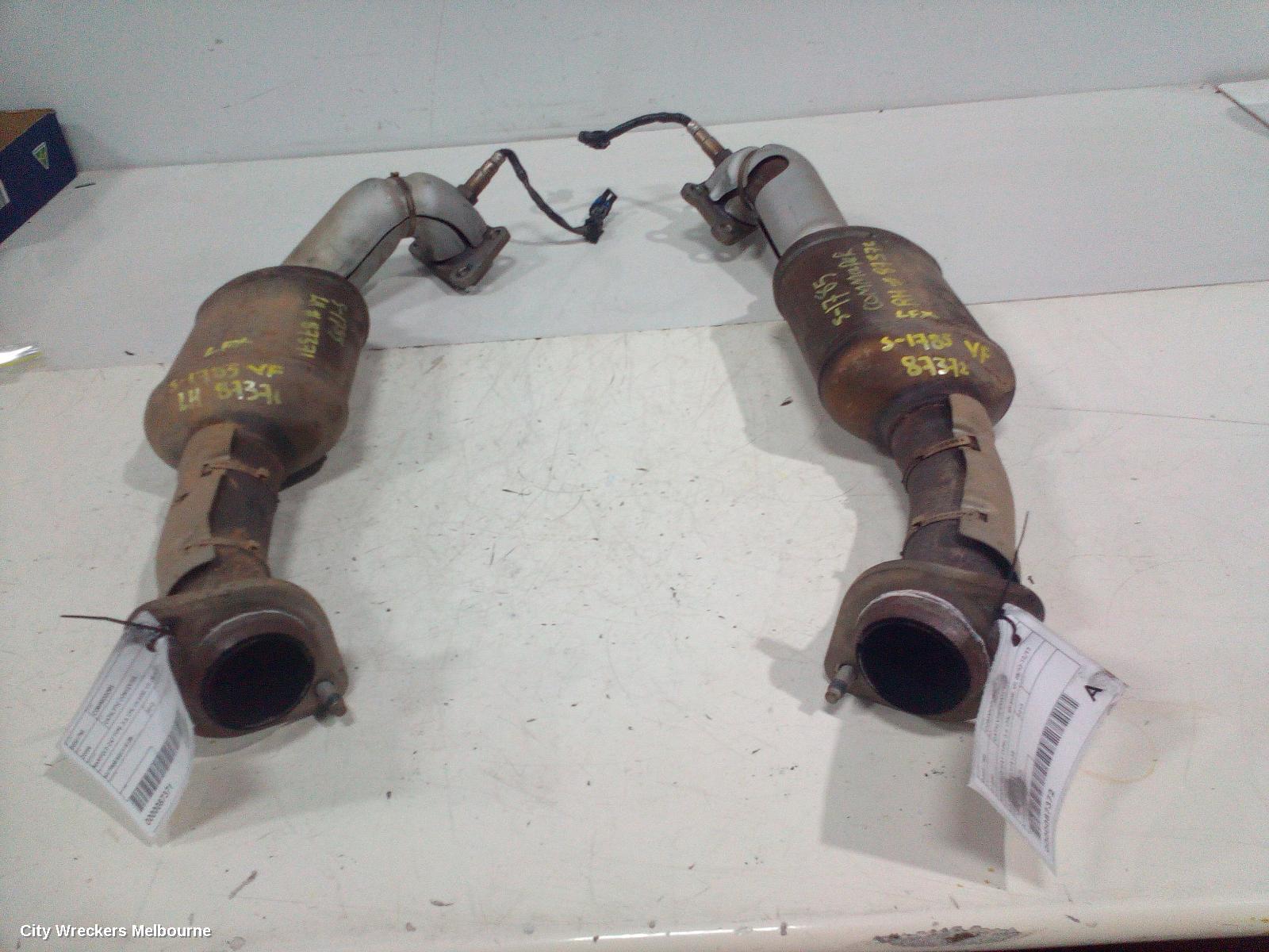 HOLDEN COMMODORE CATALYTIC CONVERTER, MANIFOLD-CAT TYPE, 3.6, LFX, RH SIDE, VF, 05/2013 - 12/2017