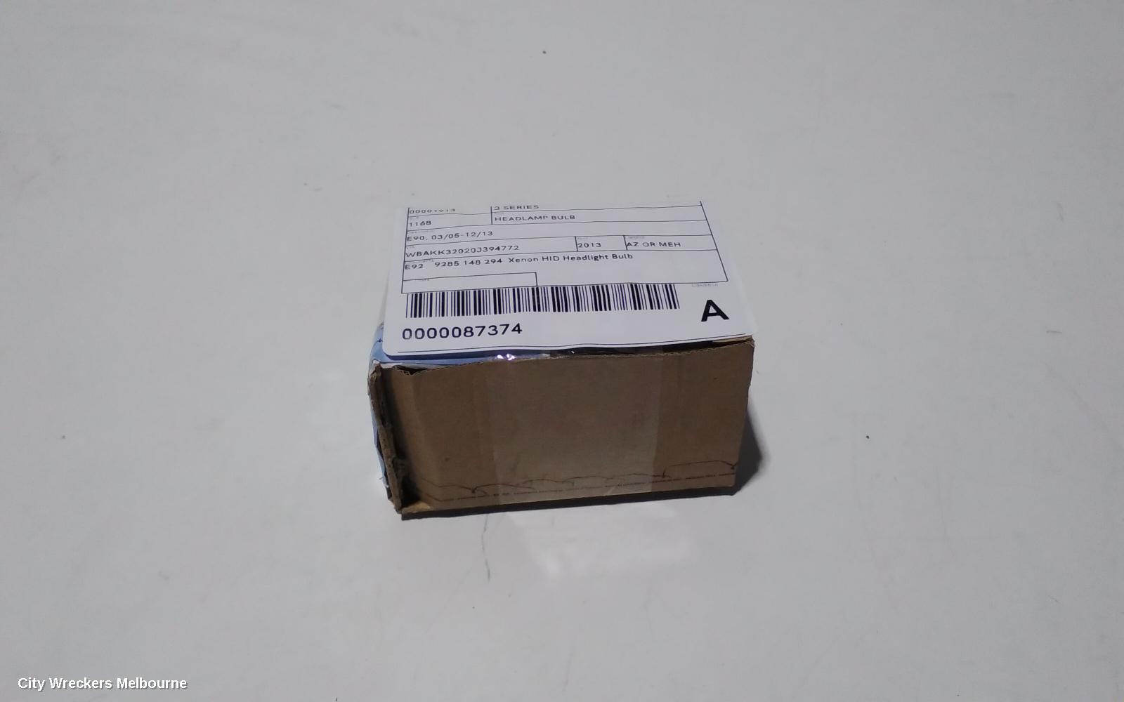 BMW 3 SERIES HEADLAMP BULB, E90, 03/2005 - 12/2013