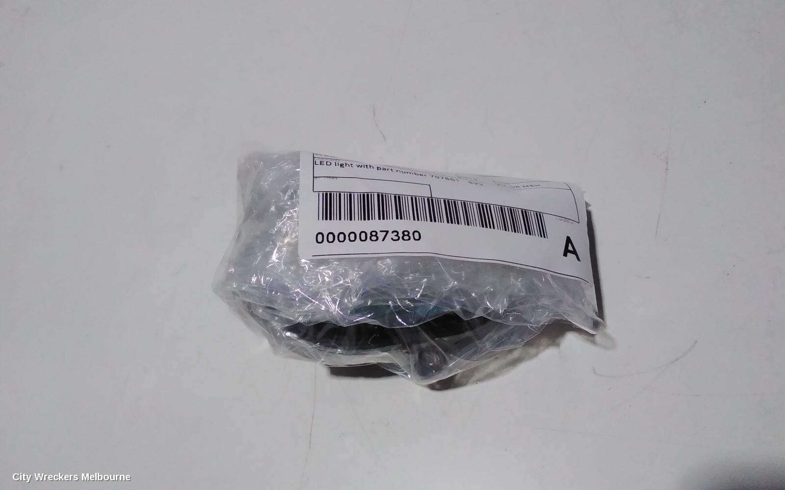 BMW 3 SERIES, E90, 03/2005 - 12/2013, LED LIGHT WITH PART NUMBER 707881    E92 : 87380