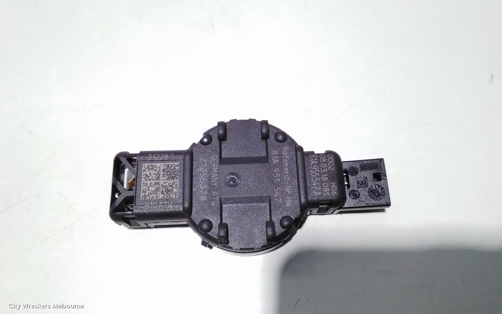 AUDI A3, 8V, 03/2013 - 10/2020, 81A-955-547-A RAIN SENSOR : 87395