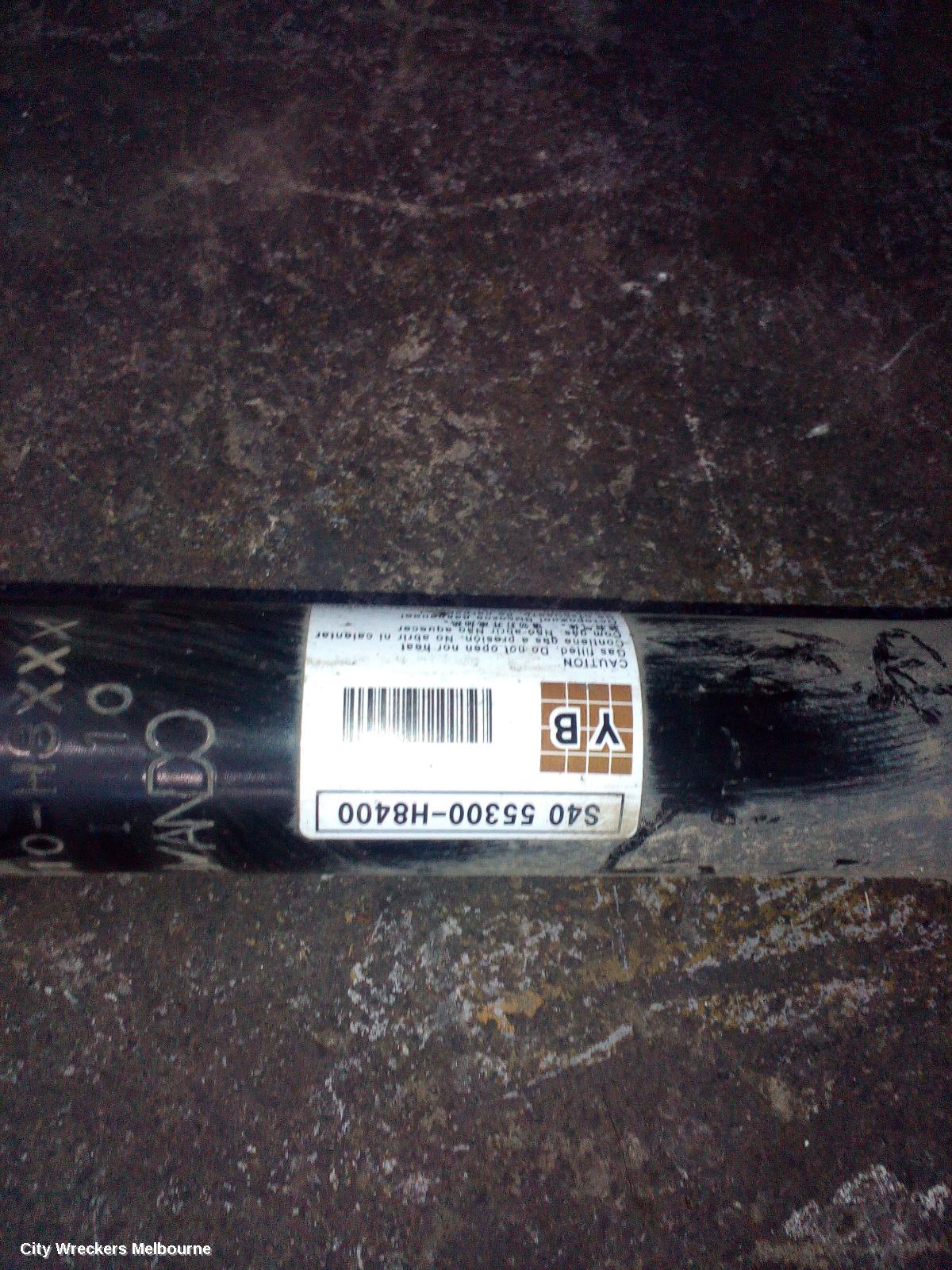 KIA RIO LEFT REAR STRUT, YB, 12/2016 - 06/2023