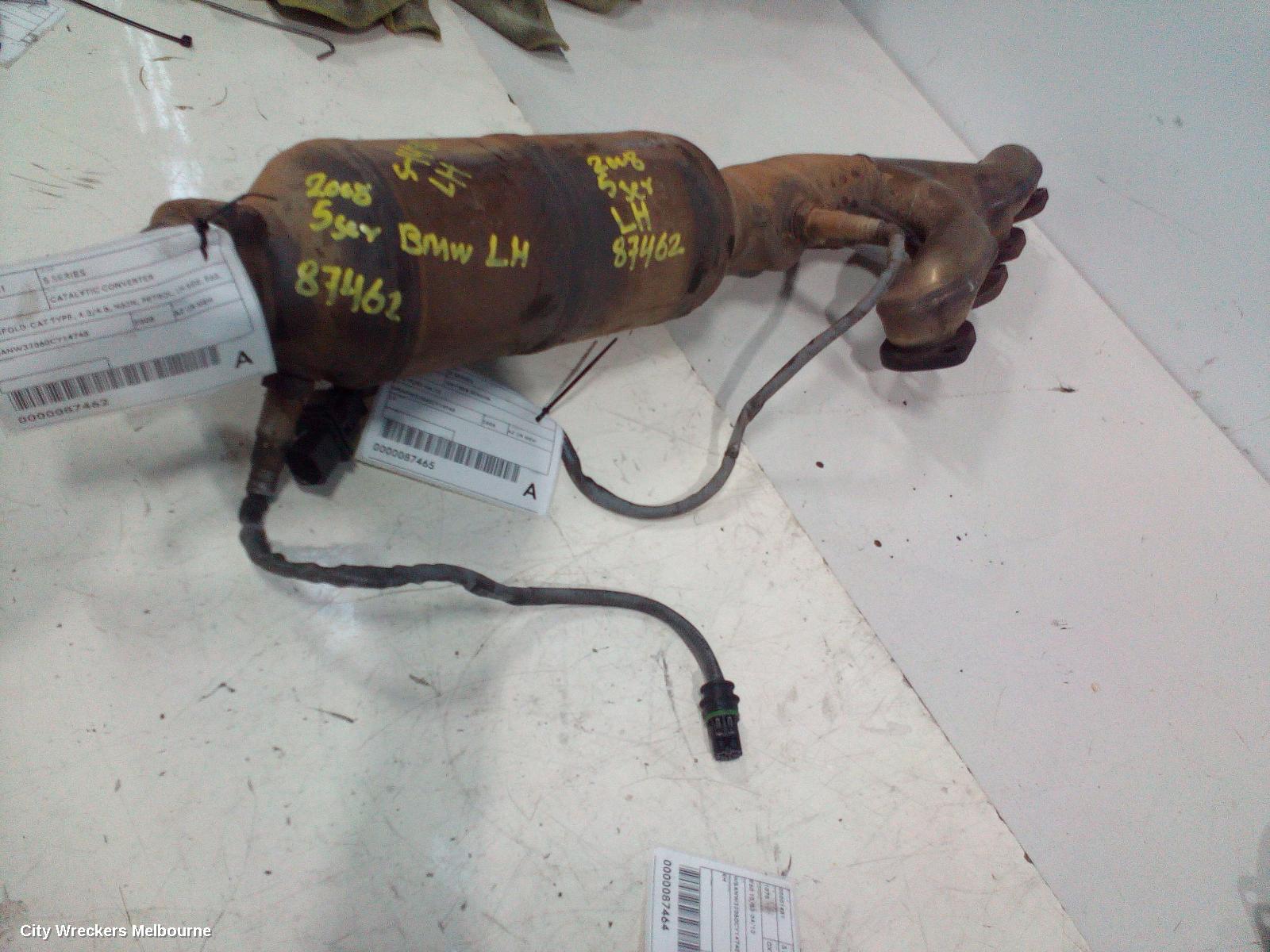 BMW 5 SERIES CATALYTIC CONVERTER, MANIFOLD-CAT TYPE, 4.0/4.8, N62N, PETROL, LH SIDE, E60, 09/2005 - 04/2010