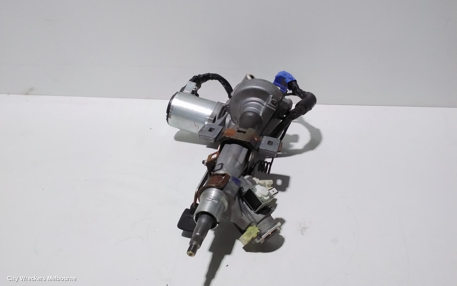 TOYOTA KLUGER STEERING COLUMN, GSU40-GSU45, ELECTRONIC ASSIST TYPE, W/ KEY START TYPE, 05/2007 - 02/2014