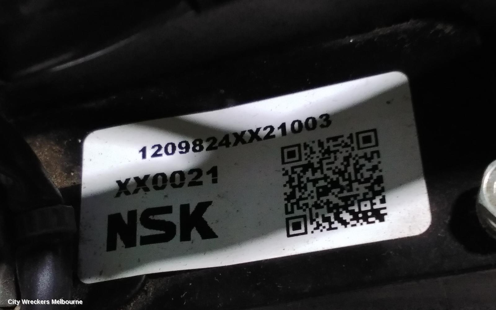 TOYOTA KLUGER STEERING COLUMN, GSU40-GSU45, ELECTRONIC ASSIST TYPE, W/ KEY START TYPE, 05/2007 - 02/2014
