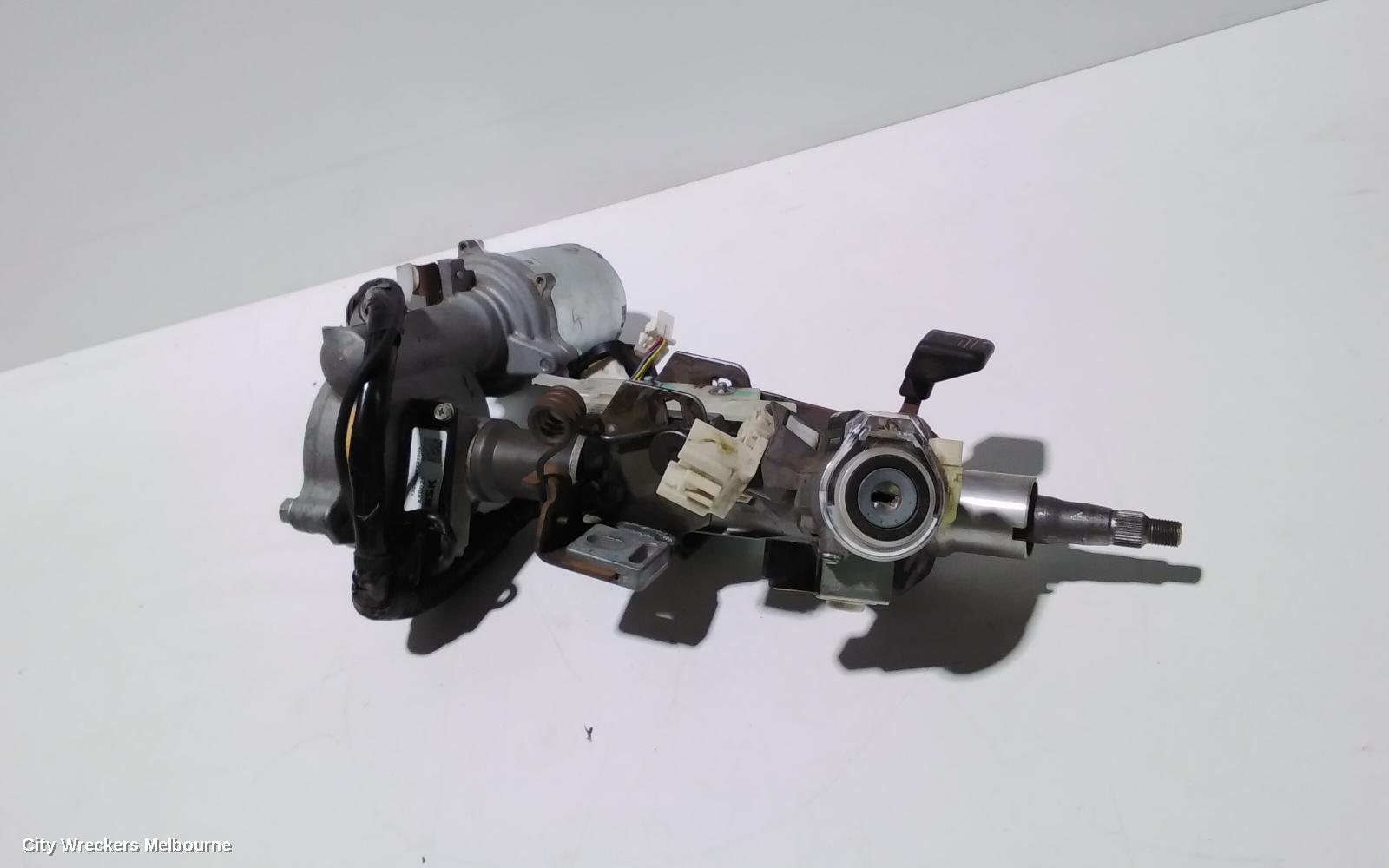 TOYOTA KLUGER STEERING COLUMN, GSU40-GSU45, ELECTRONIC ASSIST TYPE, W/ KEY START TYPE, 05/2007 - 02/2014