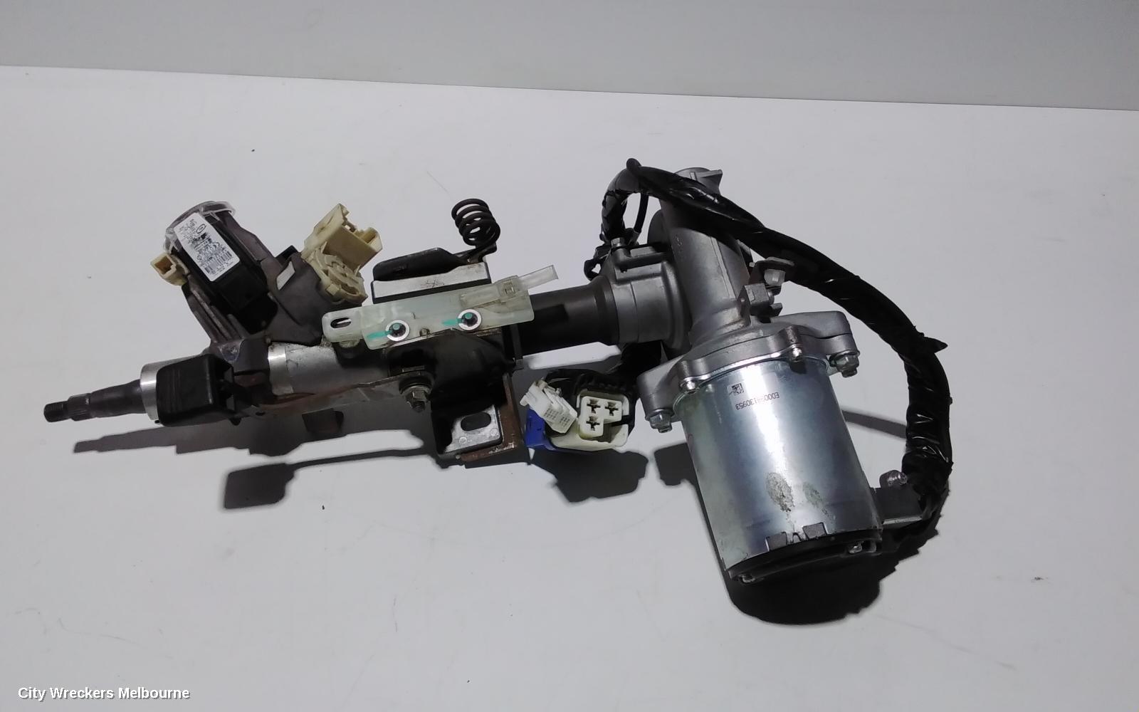 TOYOTA KLUGER STEERING COLUMN, GSU40-GSU45, ELECTRONIC ASSIST TYPE, W/ KEY START TYPE, 05/2007 - 02/2014