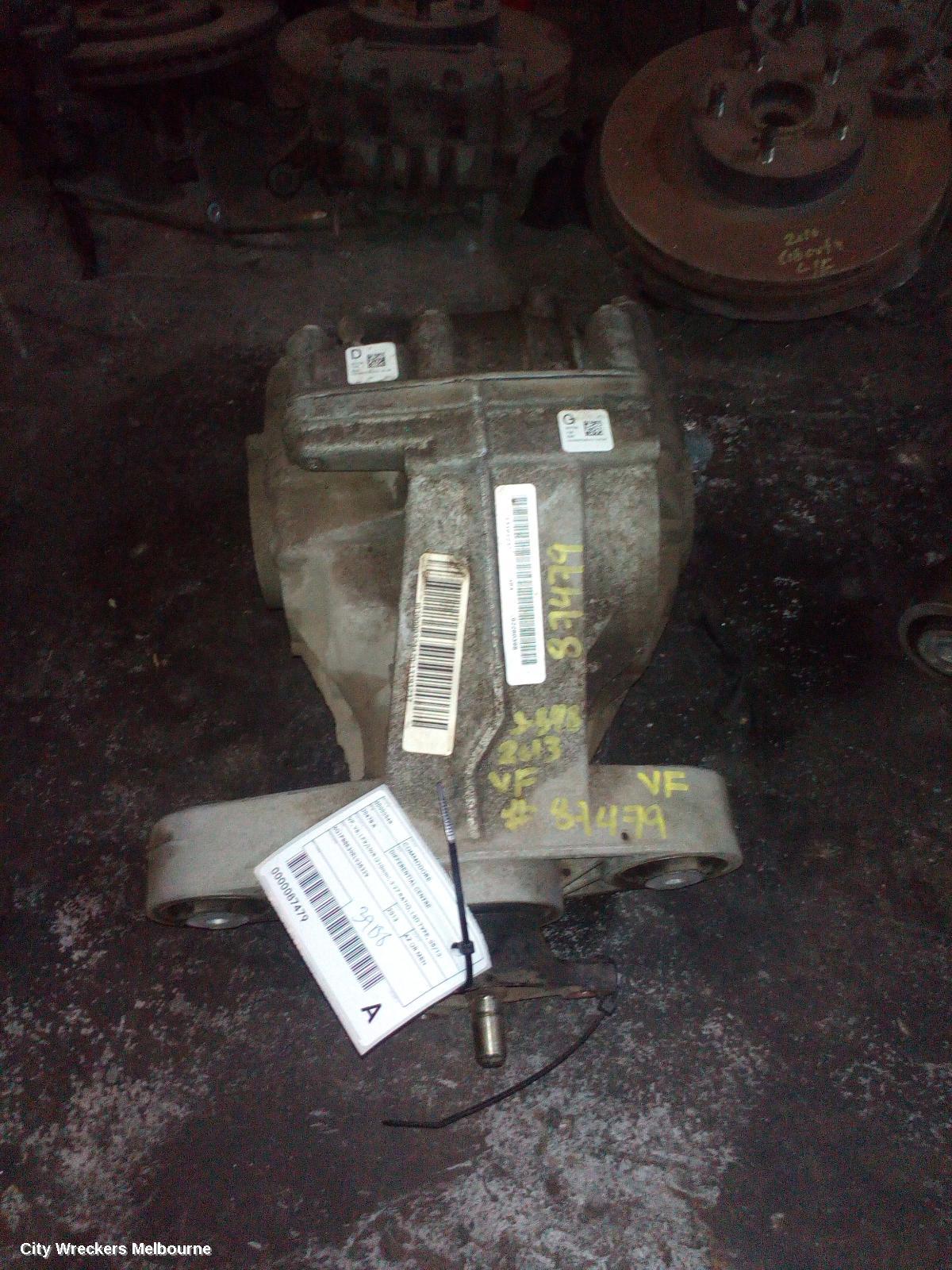HOLDEN COMMODORE DIFFERENTIAL CENTRE, VF, V6, LFX/LWR (210MM), 3.27 RATIO, NON LSD TYPE, 05/2013 - 12/2017