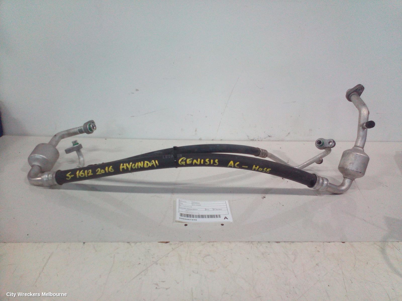 HYUNDAI GENESIS A/C HOSES, DH, 11/2014 - 01/2018