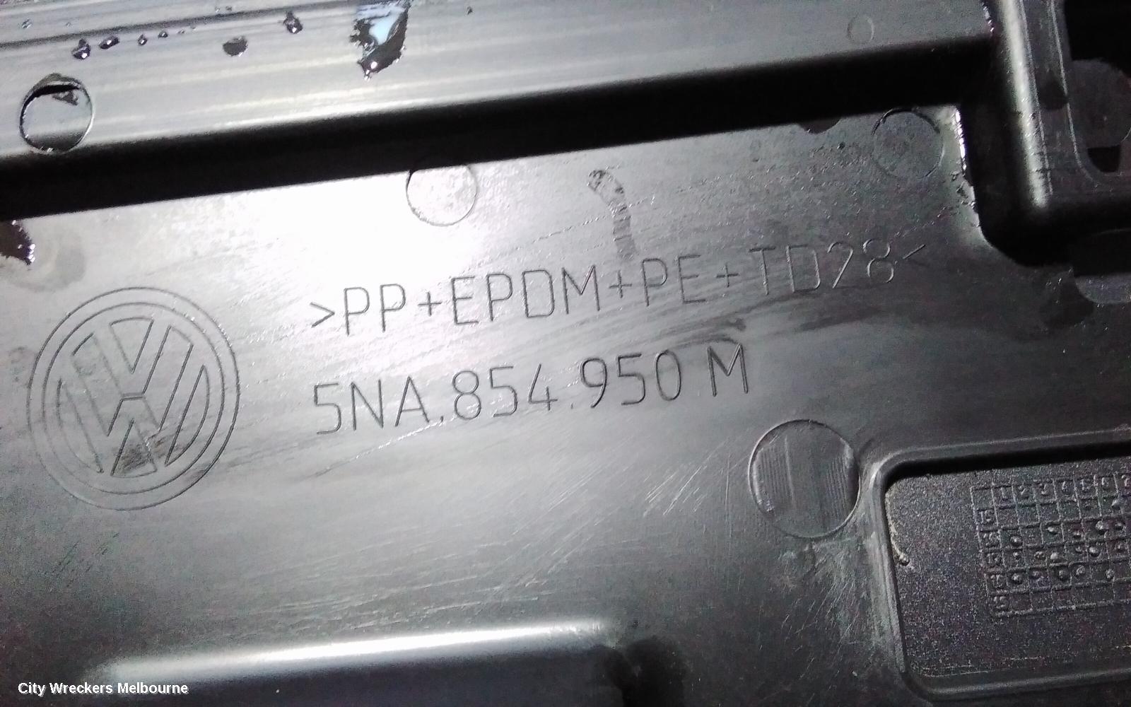 VOLKSWAGEN TIGUAN DOOR MOULD, RHR LOWER  MOULD: 87492, 5NA, 06/2016 - 02/2024