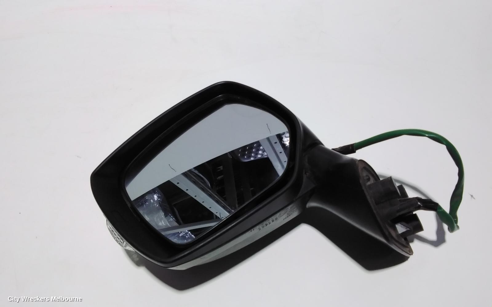SUBARU FORESTER LEFT DOOR MIRROR, SJ, W/ FLASHER, NON HEATED, NON BLINDSPOT, (5 WIRE), 12/2012 - 08/2018