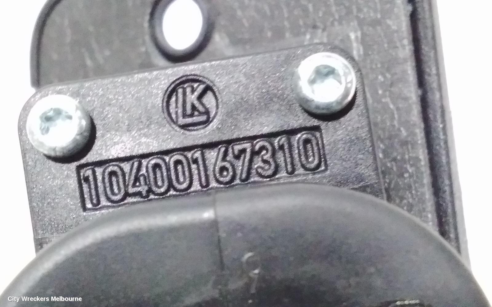 VOLKSWAGEN CADDY DOOR/BOOT/GATE LOCK, LEFT REAR DOOR LOCK, 2KN, 07/2015 - 02/2021