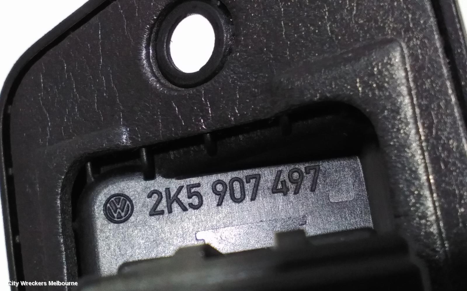 VOLKSWAGEN CADDY DOOR/BOOT/GATE LOCK, LEFT REAR DOOR LOCK, 2KN, 07/2015 - 02/2021