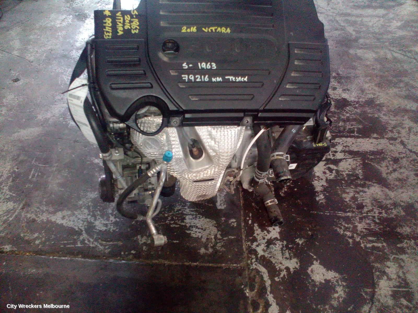 SUZUKI VITARA ENGINE, PETROL, 1.6, M16A, VITARA, LY (VIN TSM), 06/2015 ONWARDS