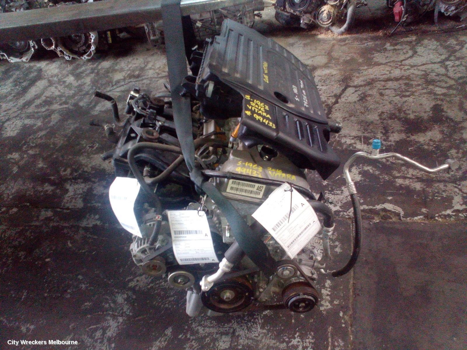 SUZUKI VITARA ENGINE, PETROL, 1.6, M16A, VITARA, LY (VIN TSM), 06/2015 ONWARDS