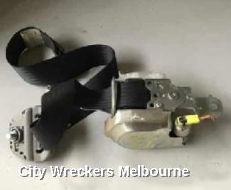 NISSAN NAVARA SEATBELT/STALK, D40 (VIN VSK), LH FRONT, SEAT BELT ONLY, 09/2005 - 09/2008