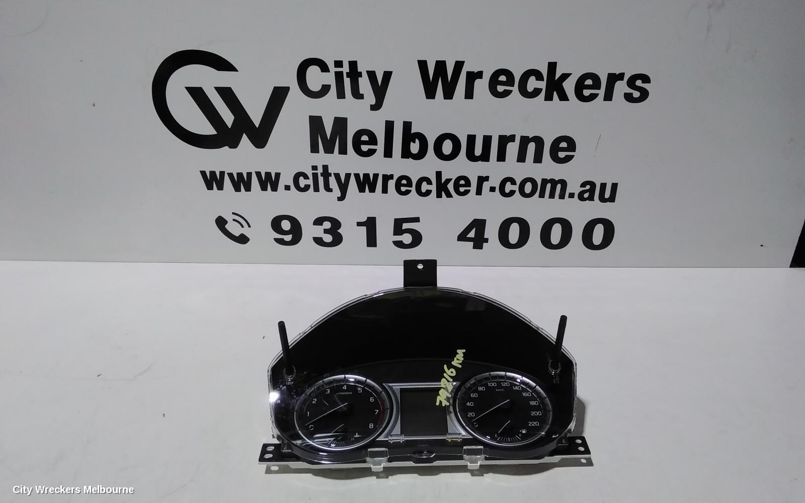 SUZUKI VITARA INSTRUMENT CLUSTER, INSTRUMENT CLUSTER, AUTO T/M, VITARA, LY (VIN TSM), 06/2015 ONWARDS