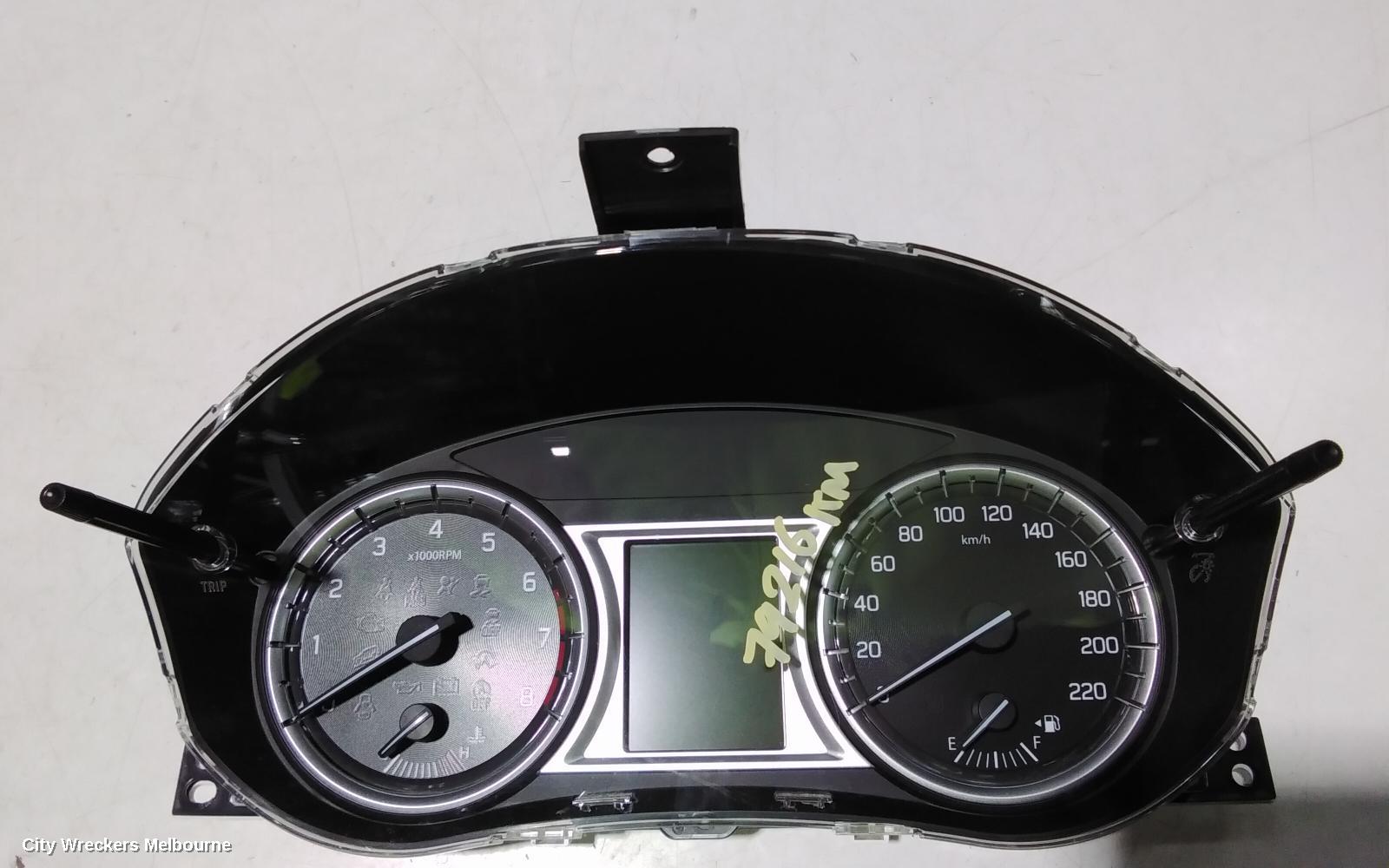 SUZUKI VITARA INSTRUMENT CLUSTER, INSTRUMENT CLUSTER, AUTO T/M, VITARA, LY (VIN TSM), 06/2015 ONWARDS