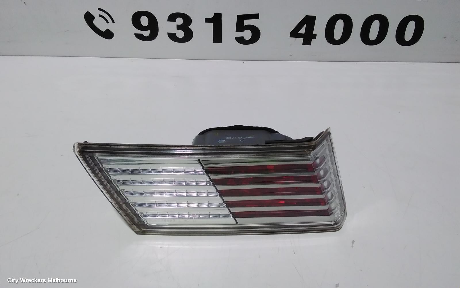 HONDA CIVIC REAR GARNISH, BOOTLID LAMP (LH SIDE), 9TH GEN, SEDAN (VIN JHMFB/MRHFB), NON HYBRID, 02/2012 - 04/2016