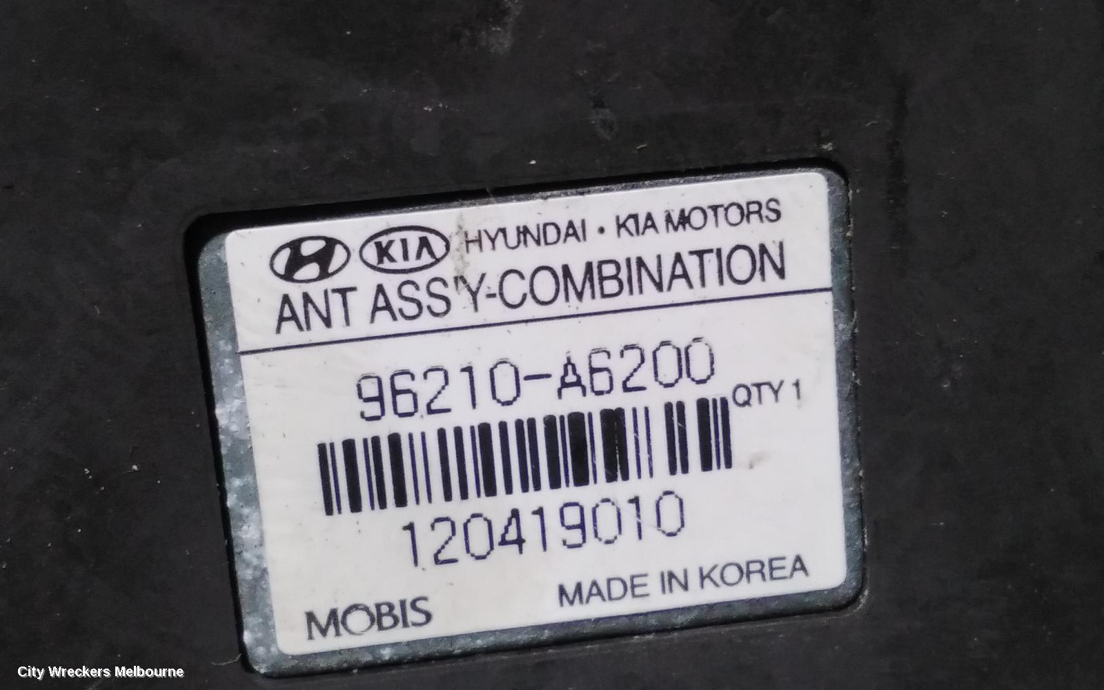 HYUNDAI I30 ANTENNA, GD, NON SUNROOF, W/ SAT NAV TYPE, 03/2012 - 02/2017