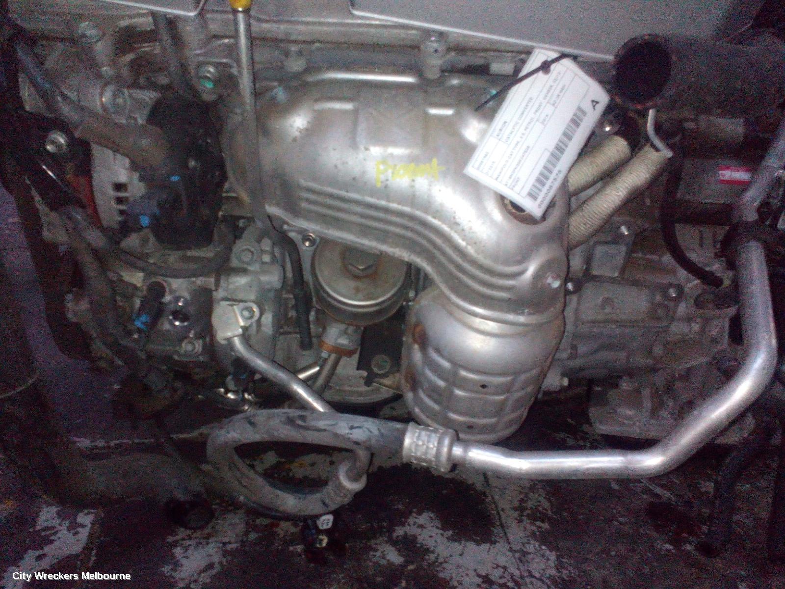 TOYOTA AURION CATALYTIC CONVERTER, MANIFOLD-CAT TYPE, 3.5, PETROL, FRONT, GSV50R, 02/2012 - 08/2017