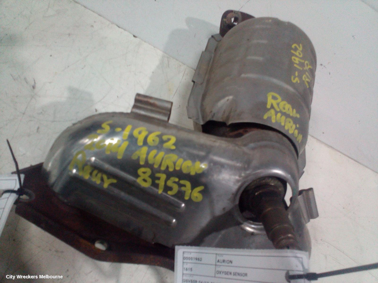 TOYOTA AURION CATALYTIC CONVERTER, MANIFOLD-CAT TYPE, 3.5, PETROL, REAR, GSV50R, 02/2012 - 08/2017