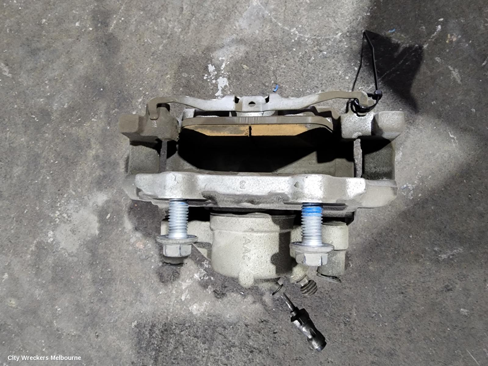 FORD KUGA CALIPER, LEFT FRONT, 4WD, TF, 11/2012 - 09/2016
