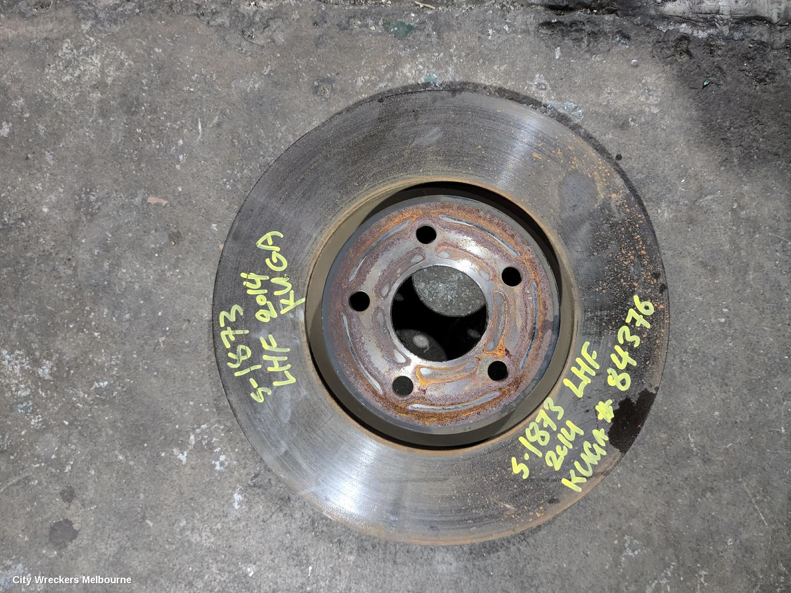 FORD KUGA FRONT BRAKE DISC/DRM, TF, 11/2012 - 09/2016
