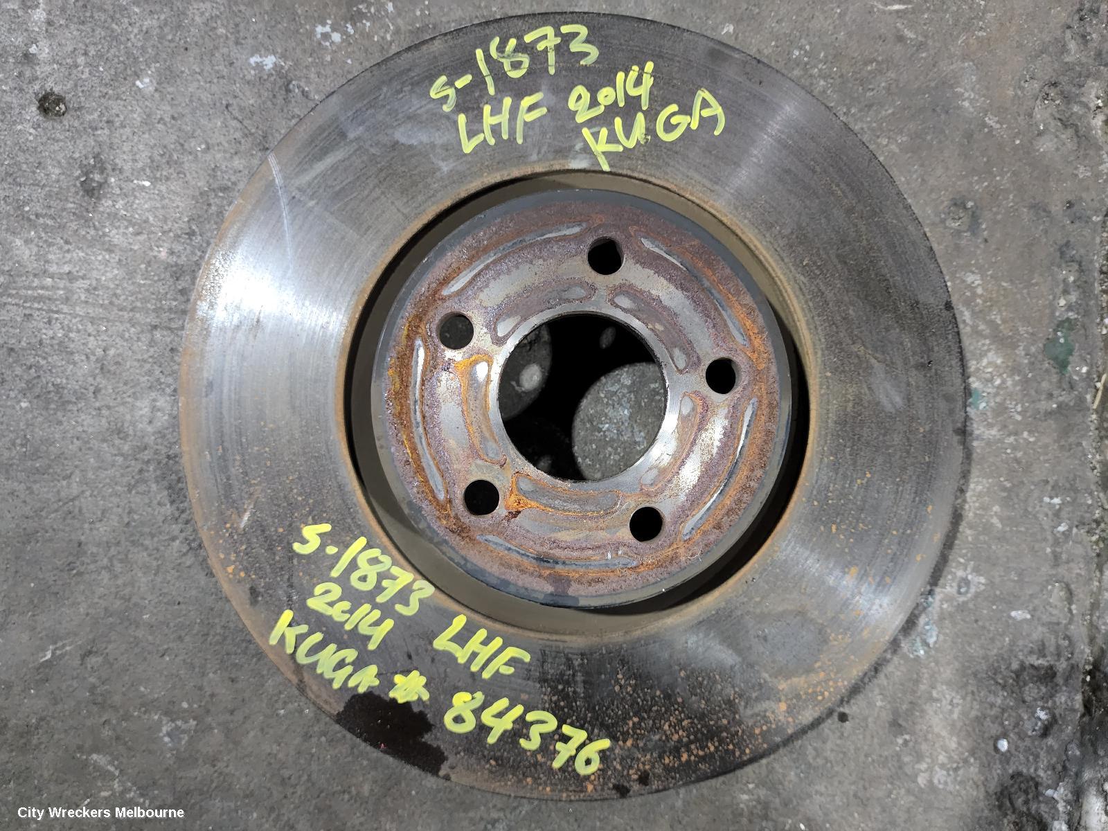FORD KUGA FRONT BRAKE DISC/DRM, TF, 11/2012 - 09/2016