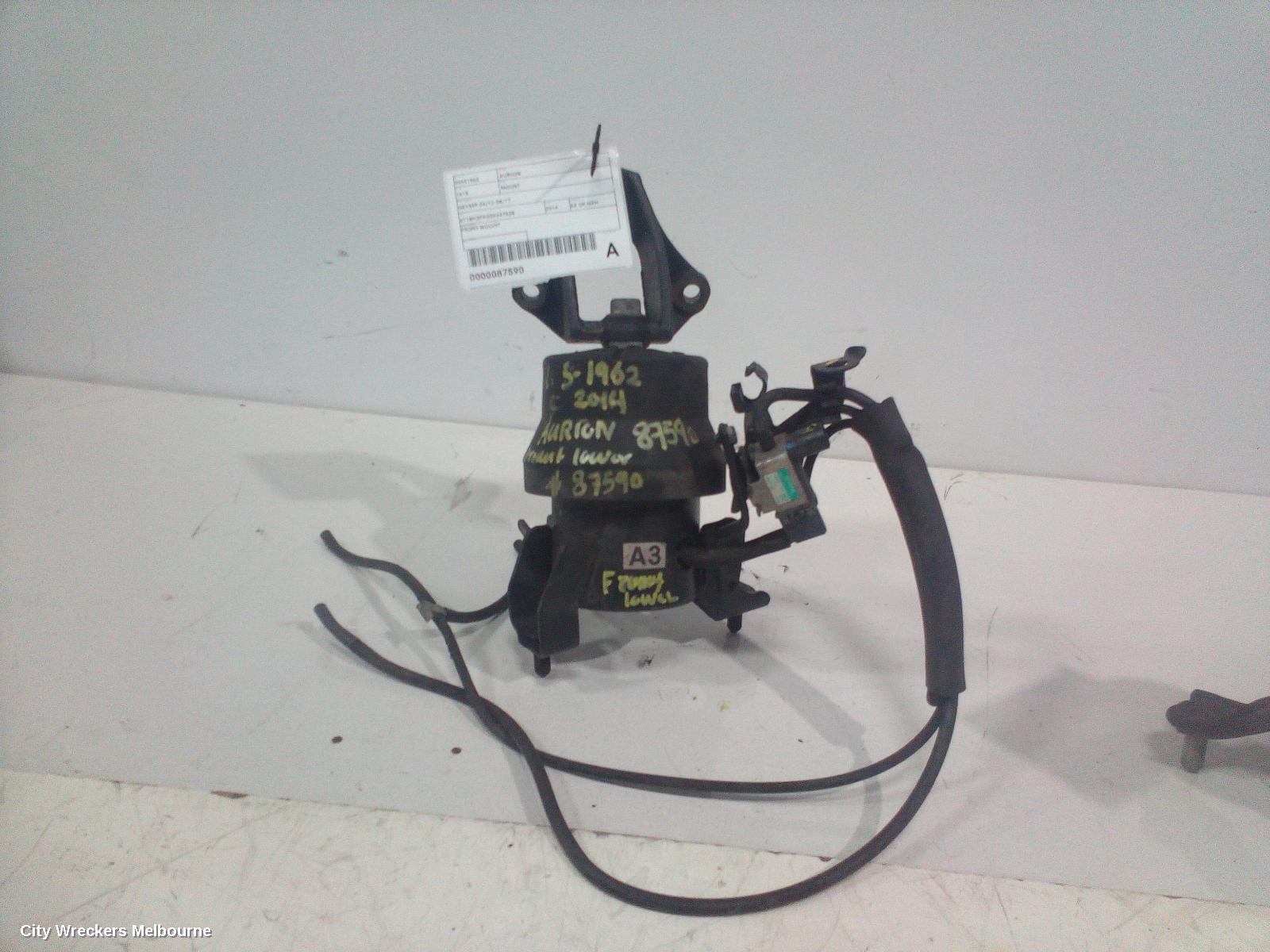 TOYOTA AURION MOUNT, GSV50R 04/2012 - 08/2017