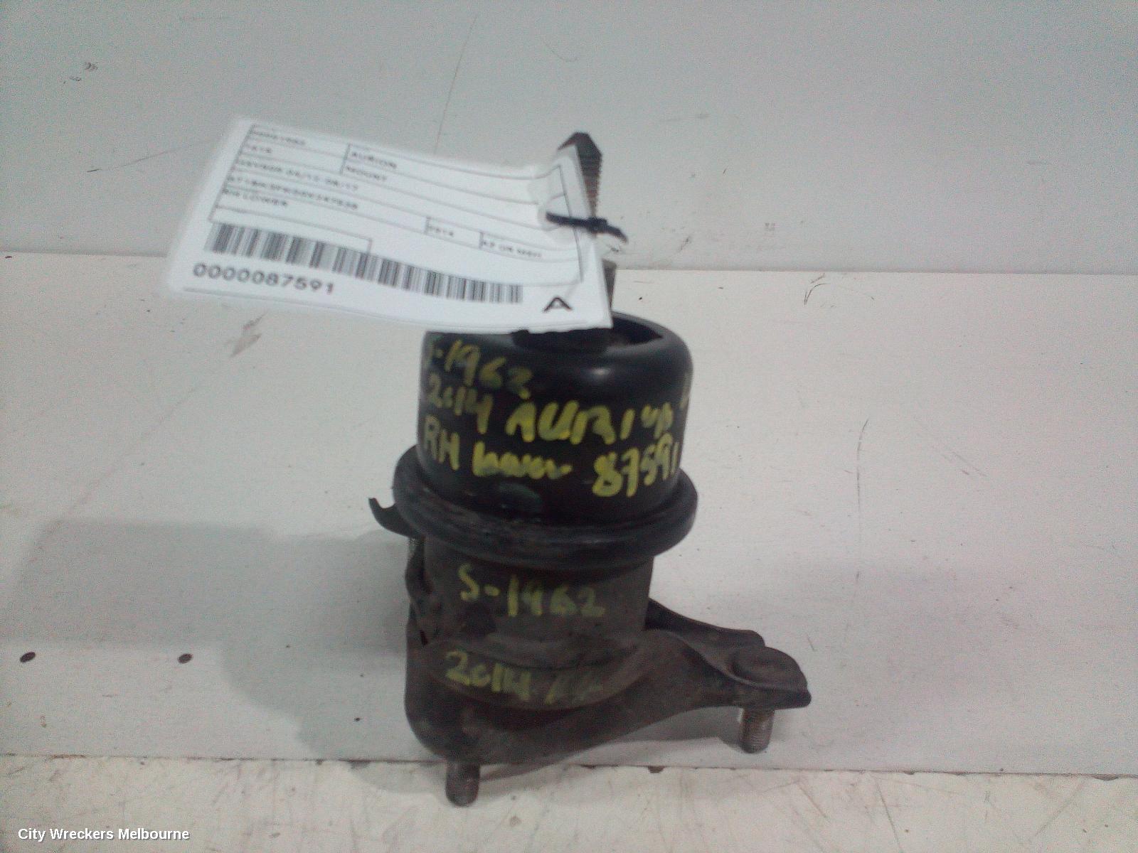 TOYOTA AURION MOUNT, GSV50R 04/2012 - 08/2017
