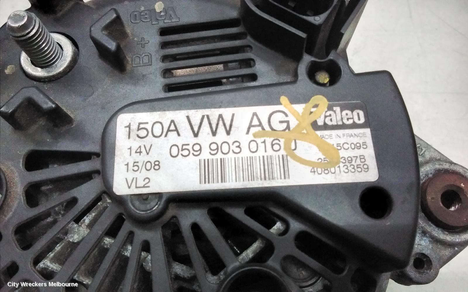 AUDI A4 ALTERNATOR, DIESEL, 2.7/3.0, CAMA/CGKA/CCWA CODE, B8 8K, 02/2008 - 06/2012