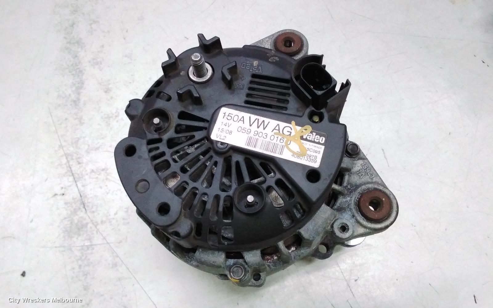 AUDI A4 ALTERNATOR, DIESEL, 2.7/3.0, CAMA/CGKA/CCWA CODE, B8 8K, 02/2008 - 06/2012