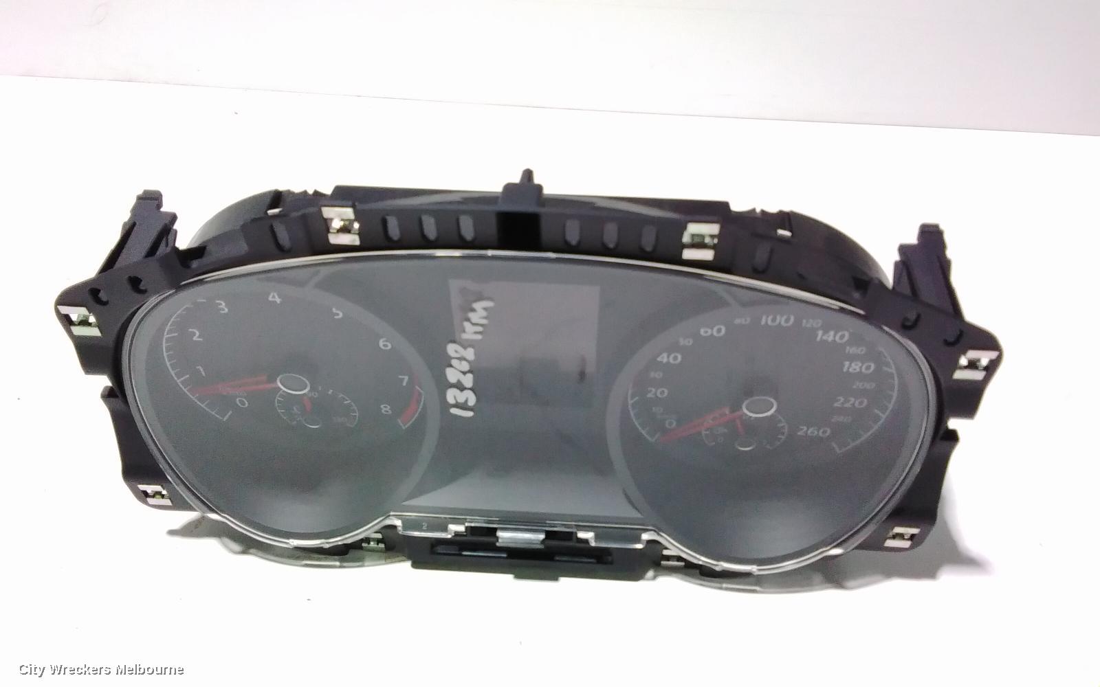 VOLKSWAGEN GOLF INSTRUMENT CLUSTER, INSTRUMENT CLUSTER (MFD PLUS), PETROL, BASE/COMFORTLINE/TRENDLINE, GEN 7, 03/2017 - 08/2020