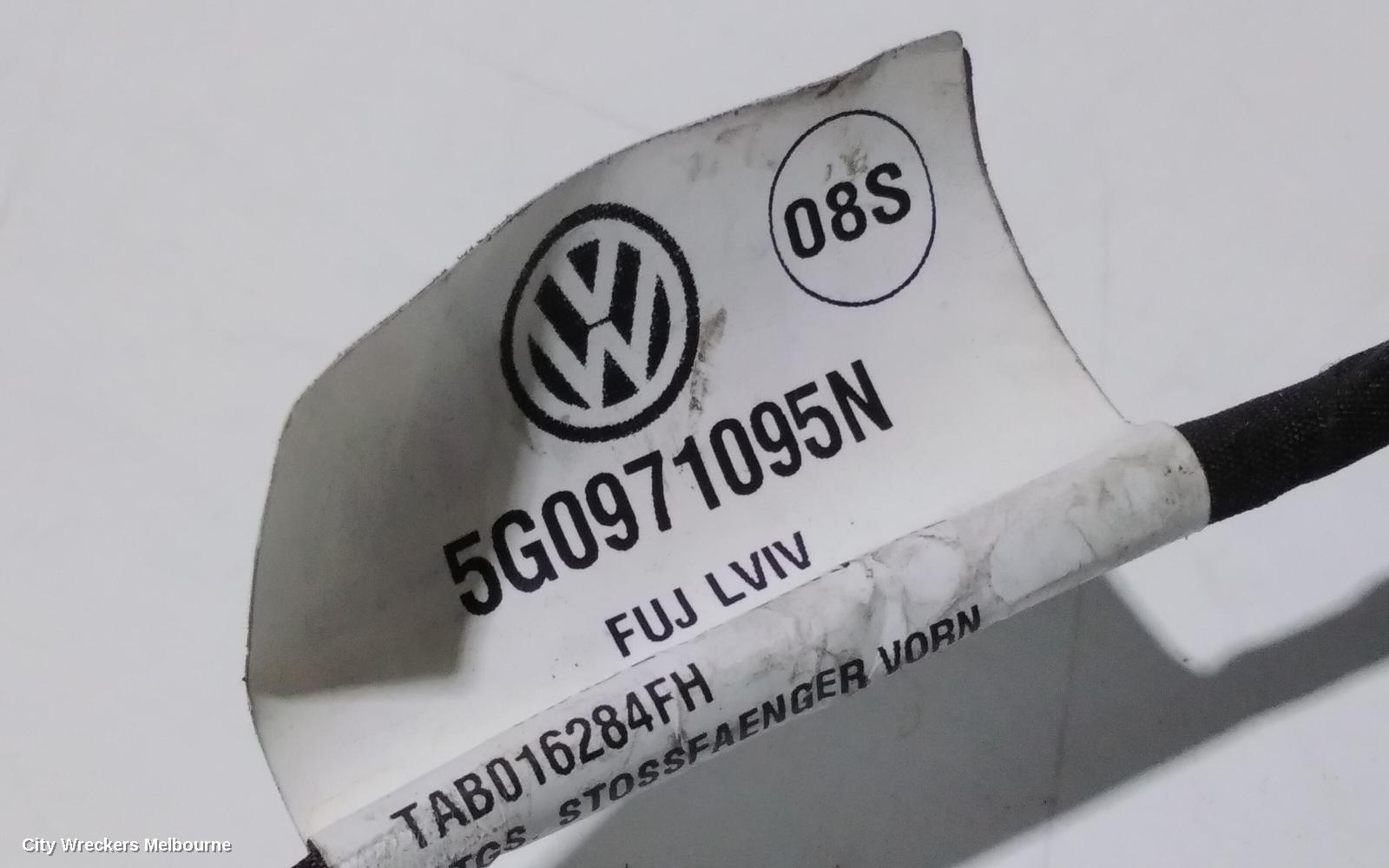 VOLKSWAGEN GOLF, GEN 7, 11/2012 - 08/2020, FRONT BAR CRUSH SENSOR SET: 87648