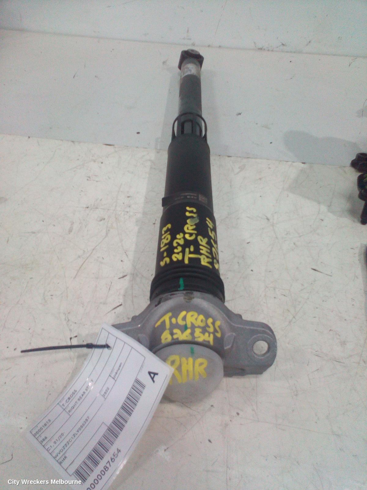 VOLKSWAGEN T-CROSS RIGHT REAR STRUT, C1, 01/2020 ONWARDS