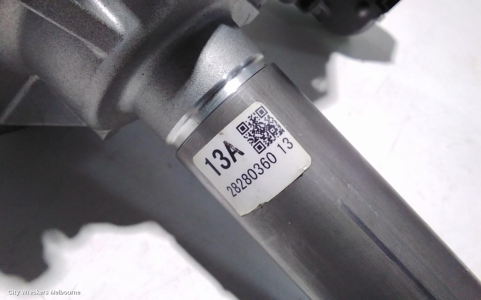 TOYOTA COROLLA STEERING COLUMN, ZRE182R, 10/2012 - 06/2018