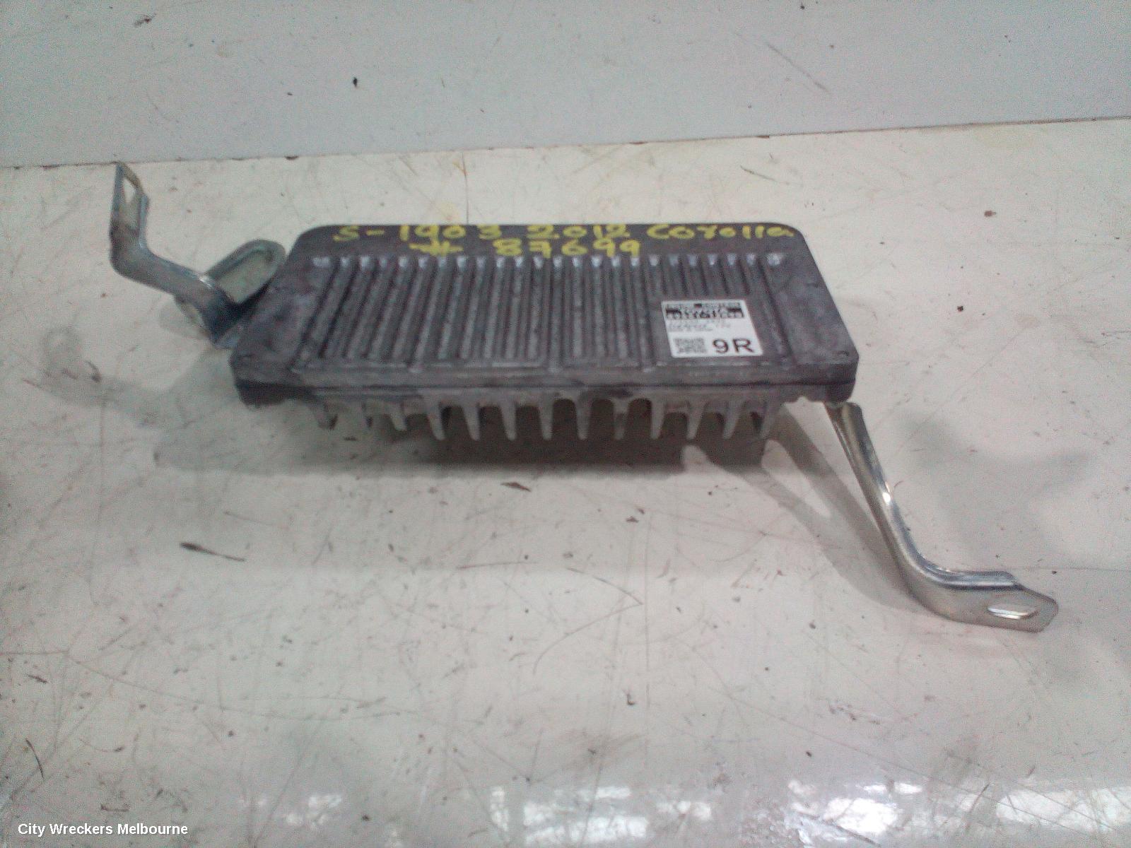 TOYOTA COROLLA ECU, ENGINE ECU, AUTO T/M, ECU ONLY, ZRE182R, 10/2012 - 06/2018