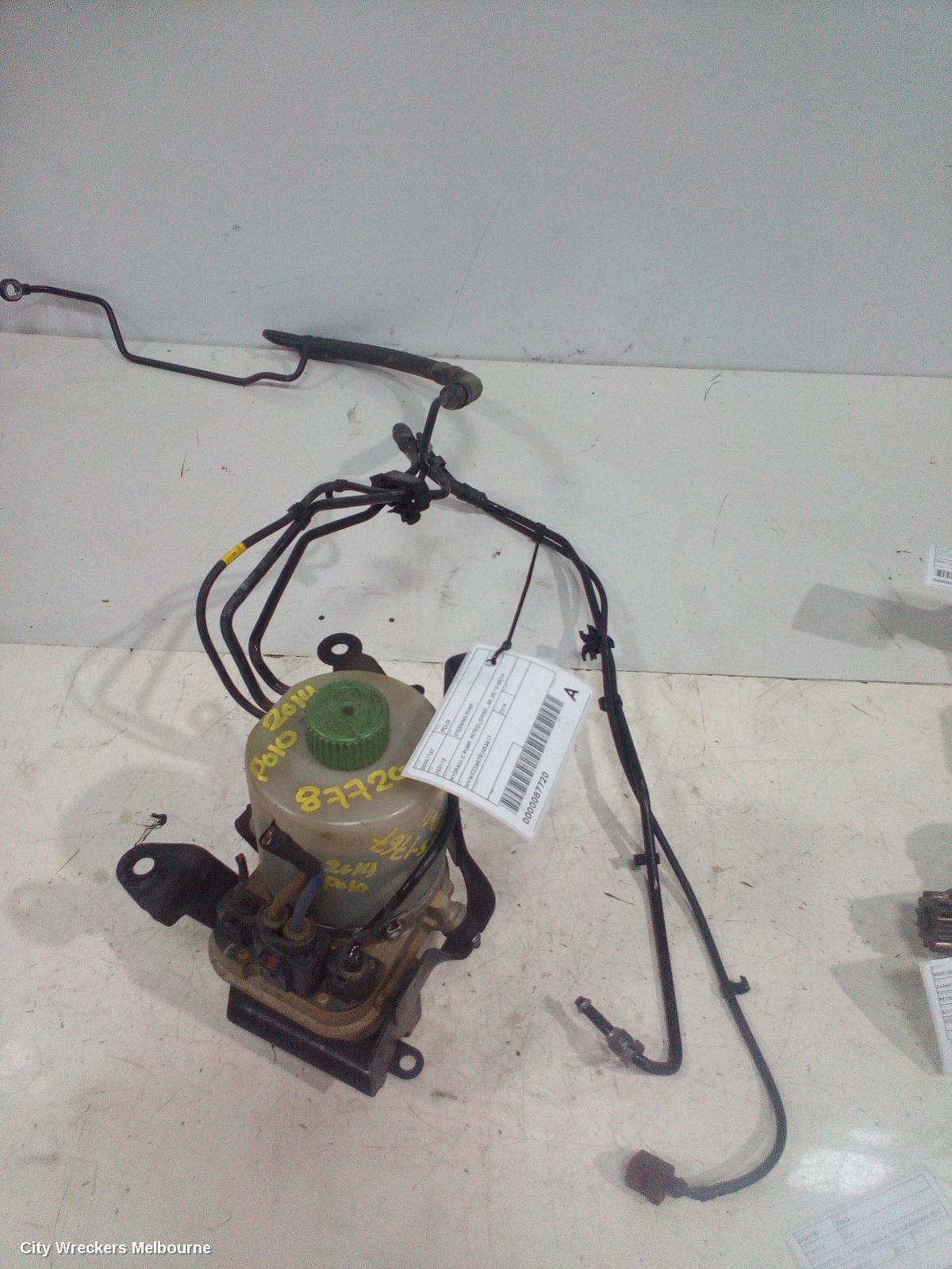 VOLKSWAGEN POLO STEERING PUMP, HYDRAULIC PUMP, PETROL/DIESEL, 6R, 05/2010 - 05/2014
