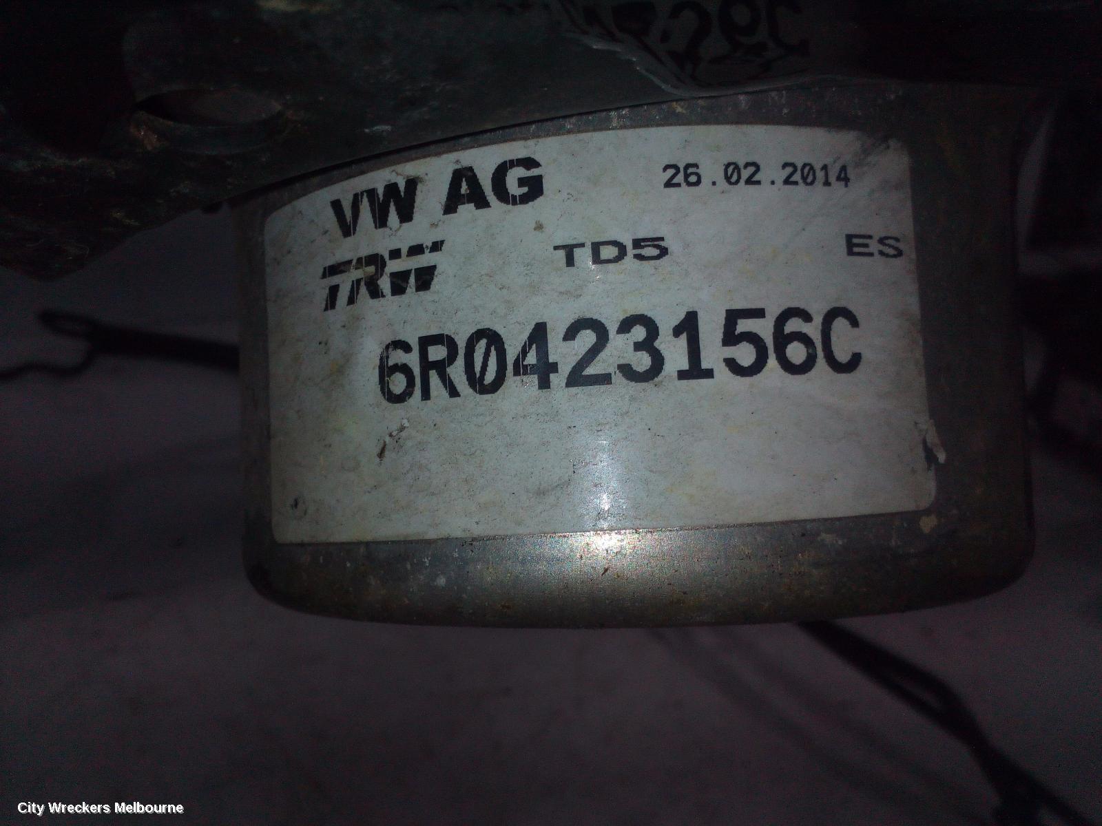 VOLKSWAGEN POLO STEERING PUMP, HYDRAULIC PUMP, PETROL/DIESEL, 6R, 05/2010 - 05/2014