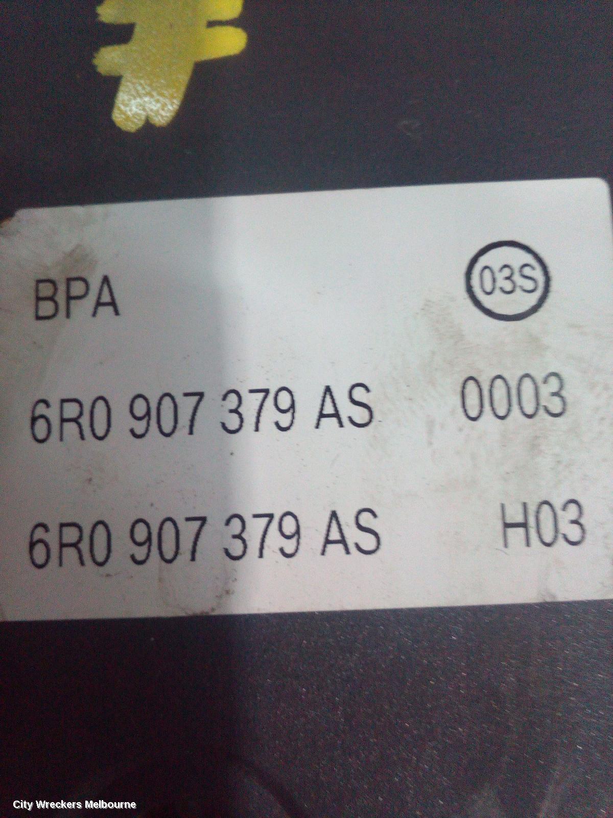 VOLKSWAGEN POLO ABS PUMP/MODULATOR, 6R, P/N 6R0614517AJ, 05/2010 - 09/2017