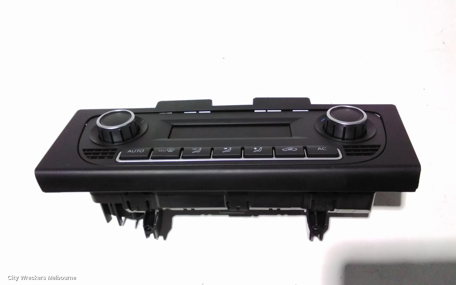 VOLKSWAGEN POLO HEATER/AC CONTROLS, DIGITAL CLIMATE TYPE, 6R, 05/2010 - 09/2017