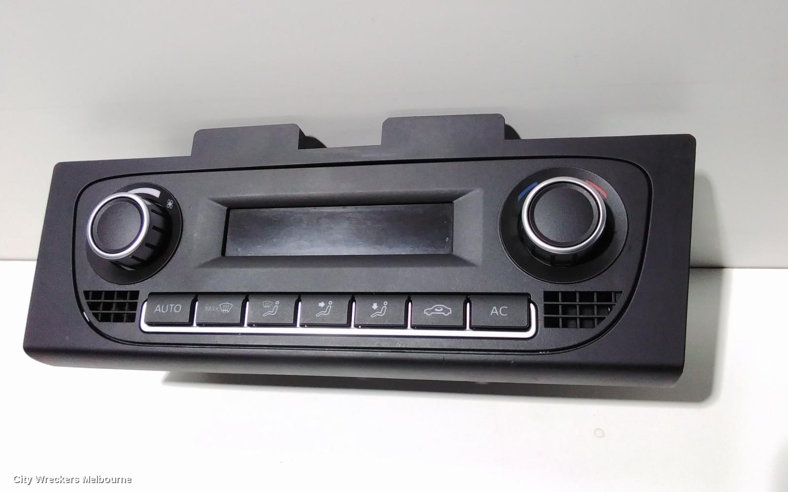 VOLKSWAGEN POLO HEATER/AC CONTROLS, DIGITAL CLIMATE TYPE, 6R, 05/2010 - 09/2017
