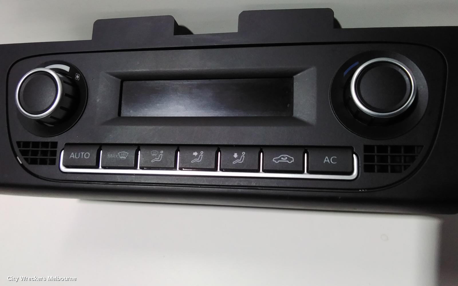 VOLKSWAGEN POLO HEATER/AC CONTROLS, DIGITAL CLIMATE TYPE, 6R, 05/2010 - 09/2017