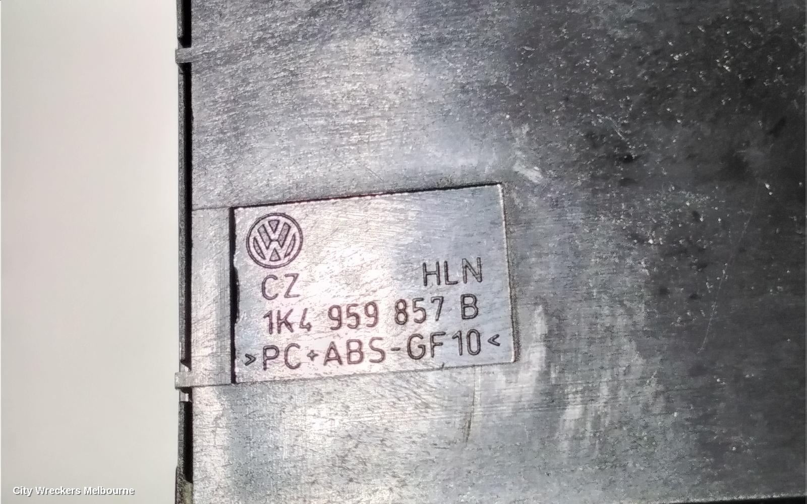 VOLKSWAGEN POLO PWR DR WIND SWITCH, RH FRONT (MASTER SWITCH), 8 PIN TYPE, BLACK BACKING, 6R, 05/2010 - 05/2014