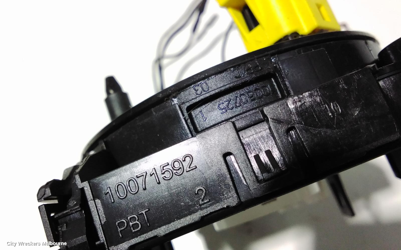 VOLKSWAGEN POLO AIRBAG MODULE/SENSOR, CLOCKSPRING, 6R, 05/2010 - 05/2014