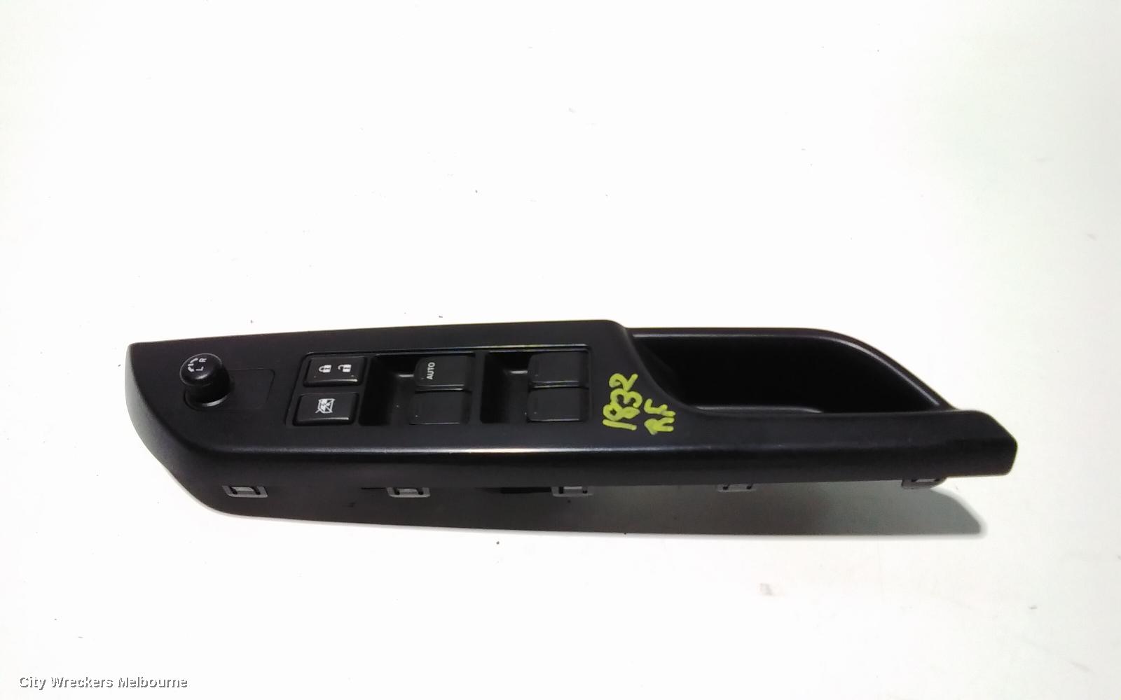 SUZUKI SWIFT PWR DR WIND SWITCH, RH FRONT (MASTER SWITCH), FZ, 08/2010 - 03/2017
