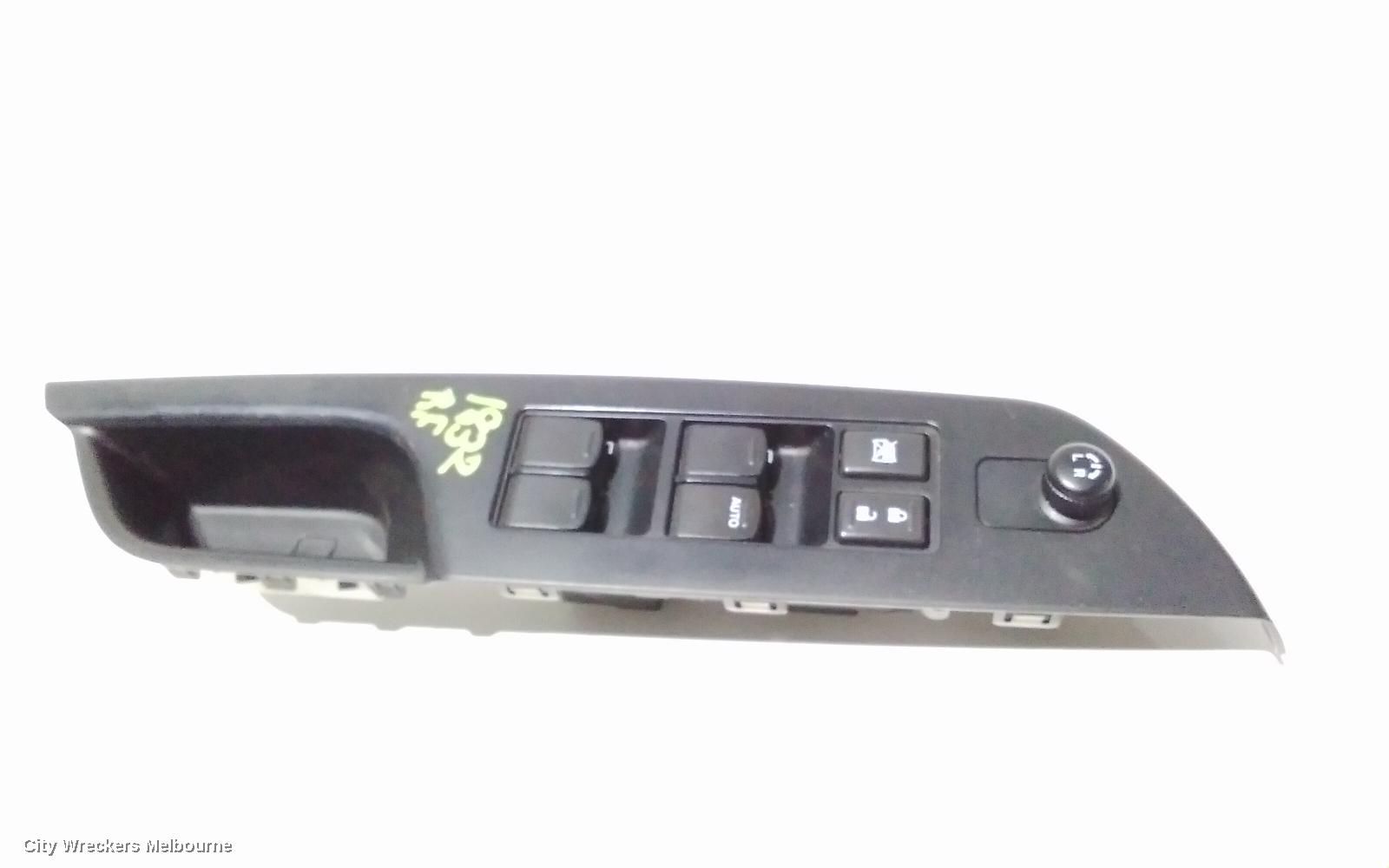 SUZUKI SWIFT PWR DR WIND SWITCH, RH FRONT (MASTER SWITCH), FZ, 08/2010 - 03/2017