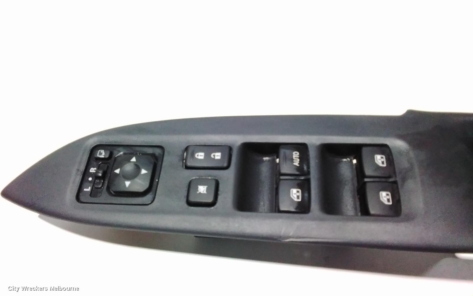 MITSUBISHI OUTLANDER PWR DR WIND SWITCH, RH FRONT (MASTER SWITCH), ZK, 04/2015 - 03/2018
