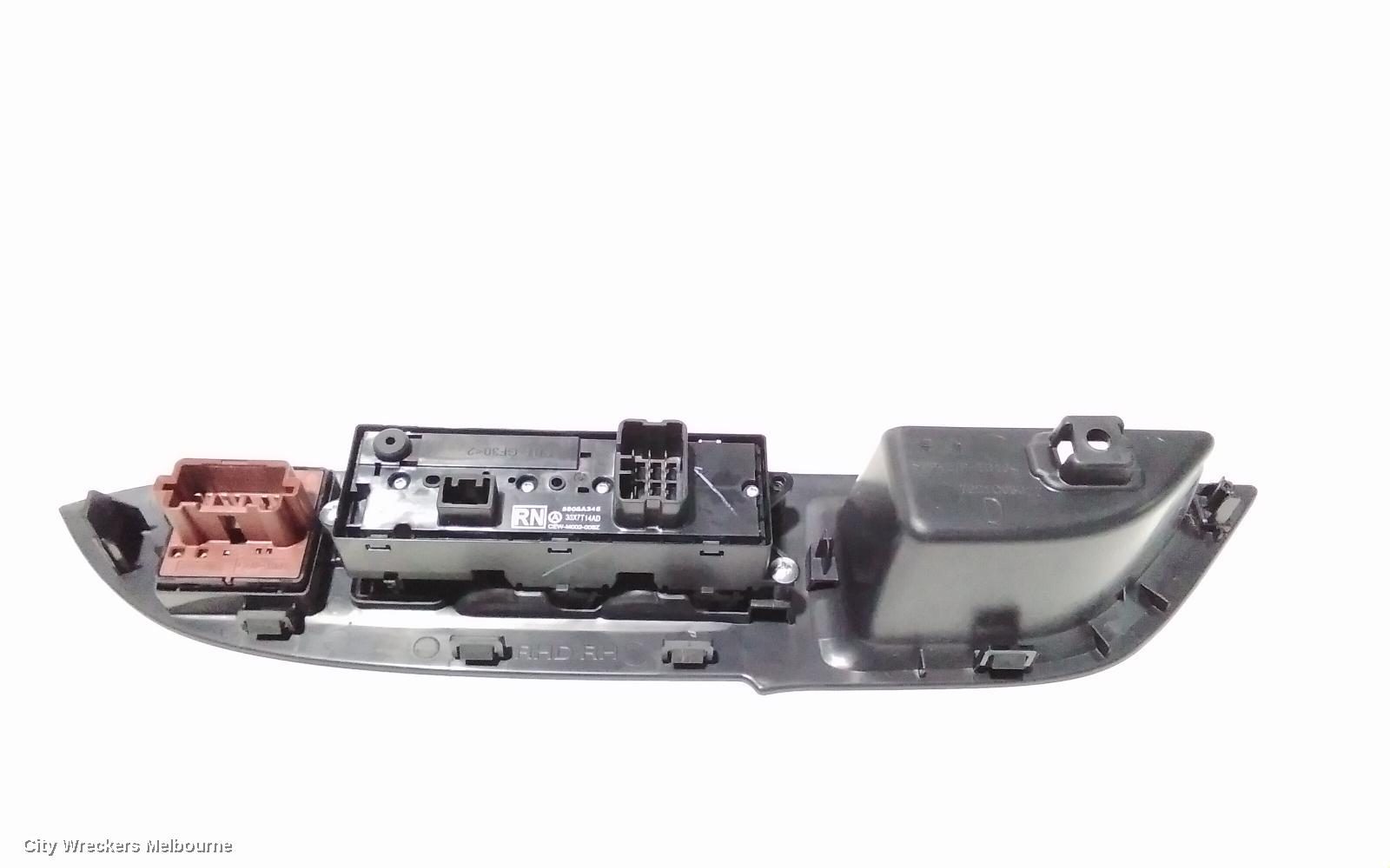 MITSUBISHI OUTLANDER PWR DR WIND SWITCH, RH FRONT (MASTER SWITCH), ZK, 04/2015 - 03/2018