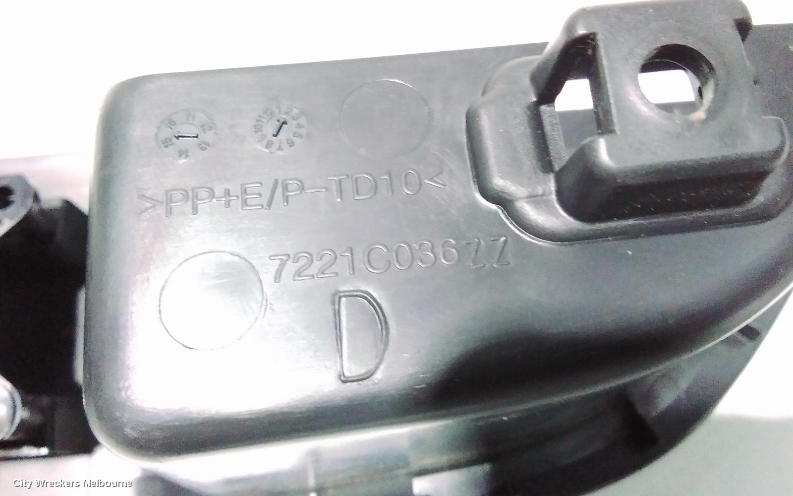 MITSUBISHI OUTLANDER PWR DR WIND SWITCH, RH FRONT (MASTER SWITCH), ZK, 04/2015 - 03/2018